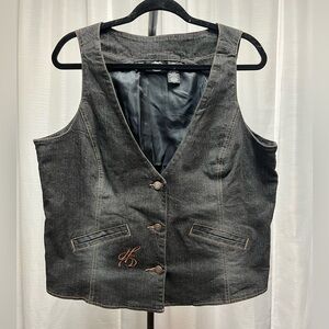 Harley-Davidson women's denim vest | size XL